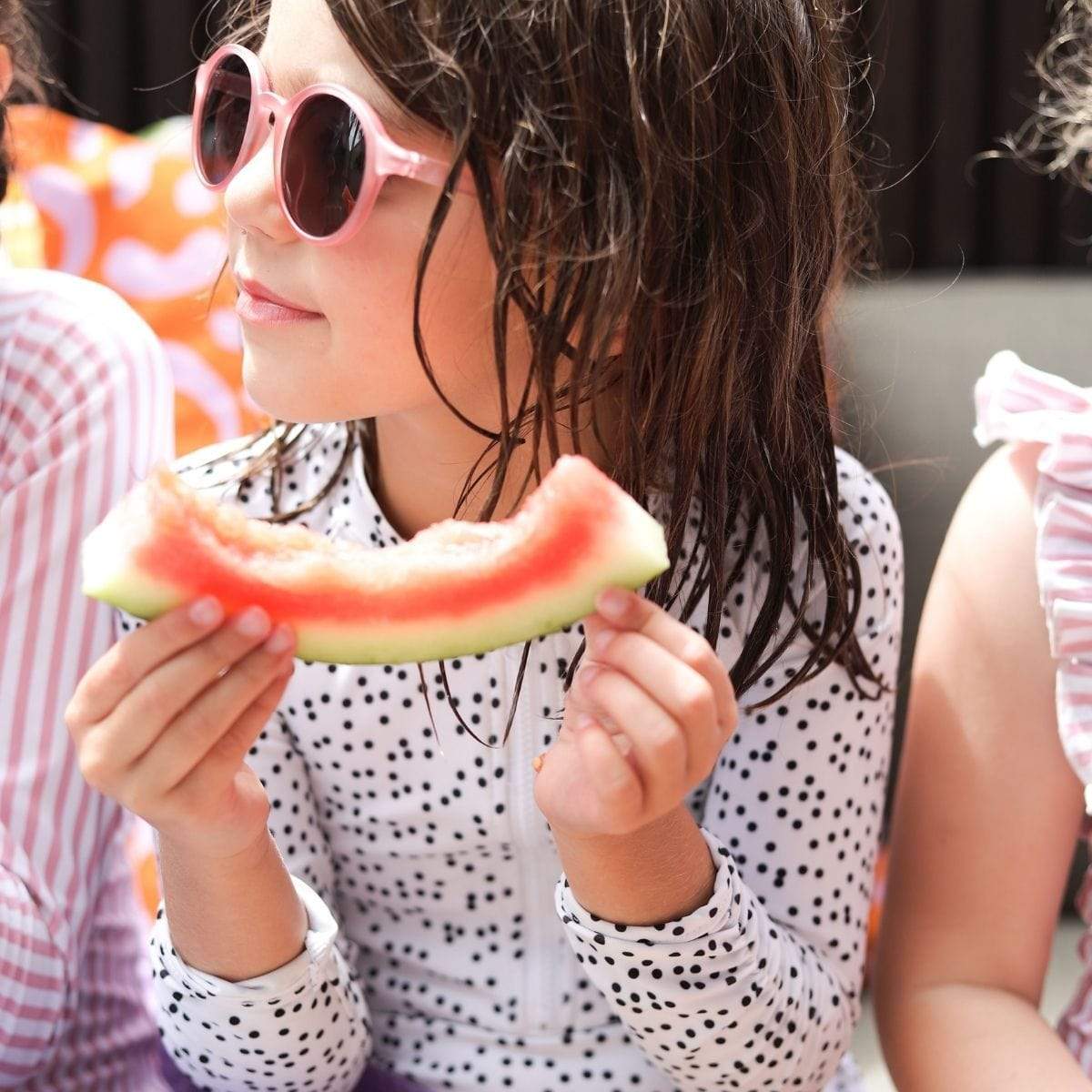 Kids Flexible Shatterproof Sunglasses - Pink